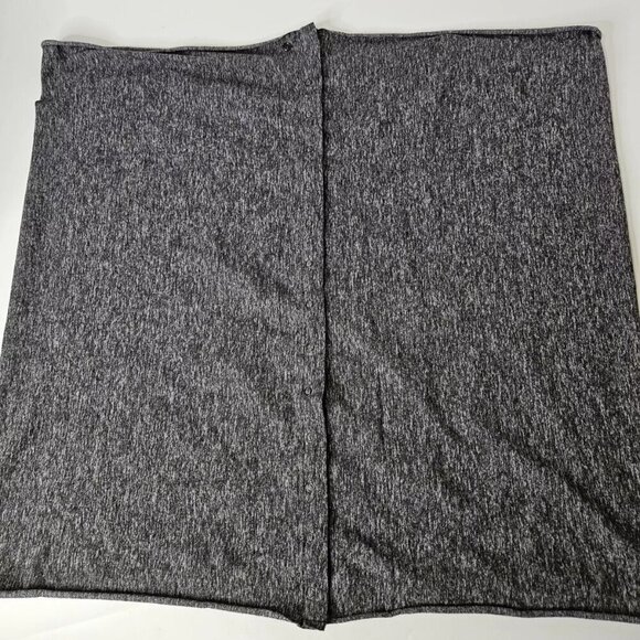 Lululemon Vinyasa Rulu Scarf Wrap Infinity Heathered Grey Reversible Preppy OS - Picture 1 of 4